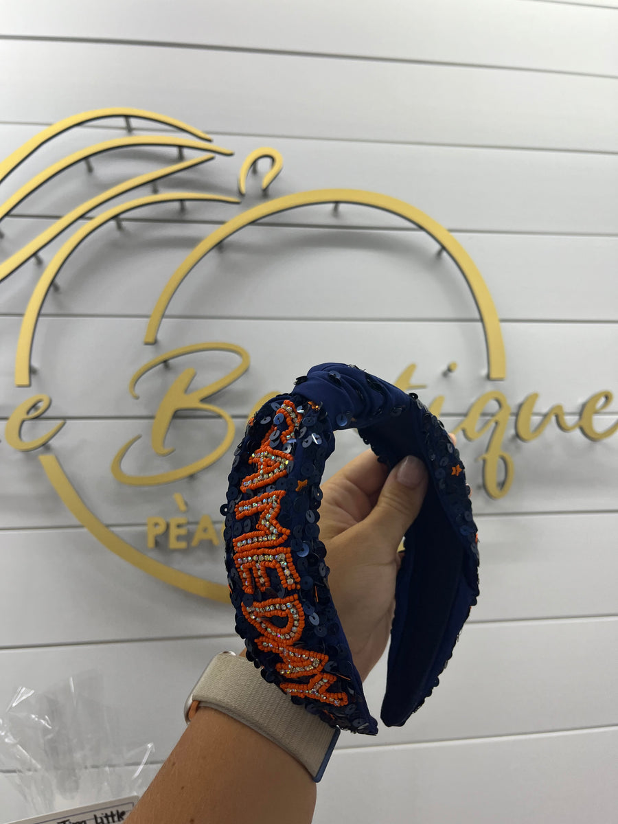 Game Day Custom Beaded Headbands