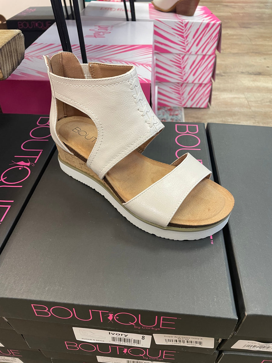 Sugar wedge online sandals