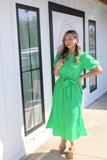 Its Up In The Air Dress Green