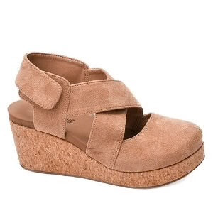 Case Closed-Camel Faux Suede