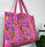 Quilted Tote Bag