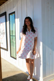 Nancy Sweetbriar Stripe Dress Pink