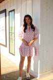 Riley Flora Fanfare Dress Pink