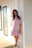 Riley Flora Fanfare Dress Pink