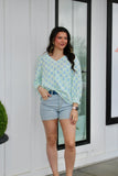 Ashlyn Top Sweetbriar Lattice