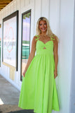 Just Say When Dress Green