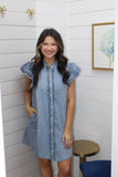 Daisy Denim Dress