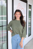 Zenana Double Knit Top