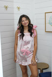 Pink Bow Tie Top Pjs