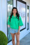 Single File Top Green