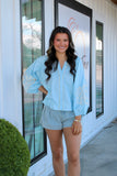 One More Shot Top Blue
