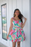 Picking Flowers Mini Dress