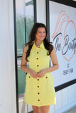 Stole The Show Dress Yellow