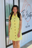 Stole The Show Dress Yellow