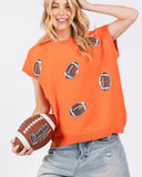 Football Sweater Top