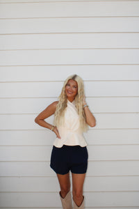 Its That Time Shorts-navy
