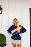 Sarah Auburn Sweatshirt- navy