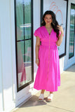 Downtown Dress Pink