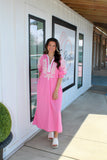 Once Your Mine Dress Pink