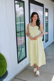 The Addi Dress Yellow