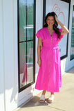 Downtown Dress Pink
