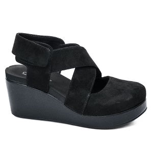 Case Closed- Black Faux Suede