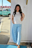 Polka Dot Barrel Jeans