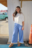 Confidence Is Key Pants Chambray