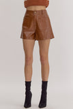 Gracie Leather Shorts