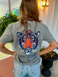 Auburn Tiger Head Pocket Tee