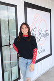Polka Dot Fun Mesh Top