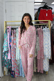 Thistle Vines Pink Pant Set
