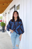 Falling For It Top Blue