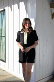 Andie Romper Black