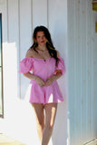 Wednesday Pinks Romper