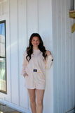LM Stripe Shorts Yellow