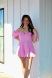 Wednesday Pinks Romper