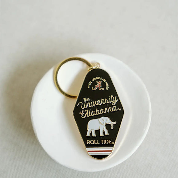 AL Enamel Keychain