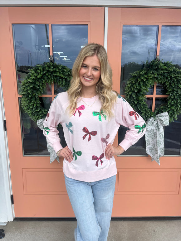 Katies Bow Sweatshirt