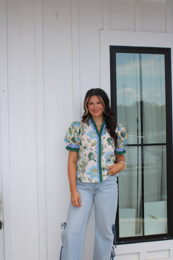 Harvest Florals Top