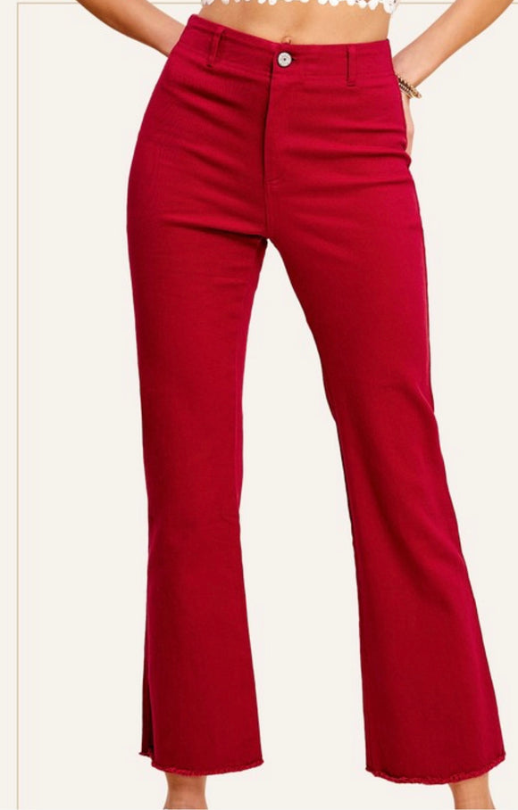 Mila Red Pants