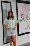 Colette Heirloom Top Green