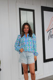 Gianna Vintage Posies Top