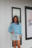 Gianna Vintage Posies Top