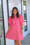 Flower Adventures Dress Pink
