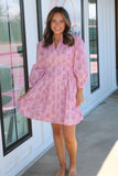 Call Me Wild Dress Pink