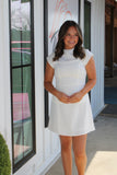 Born For Business Dress White