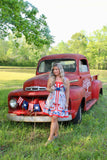 Going For It Dress Red