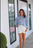 Time For Change Top Blue