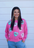 Millie Sweatshirt Candy Hearts